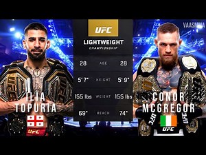ILIA TOPURIA VS CONOR MCGREGOR FULL FIGHT UFC