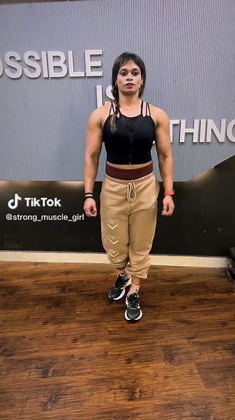 fitness girl on TikTok
