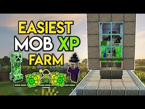Minecraft 1.21.4: EASY MOB XP FARM TUTORIAL! (Without Mob Spawner)