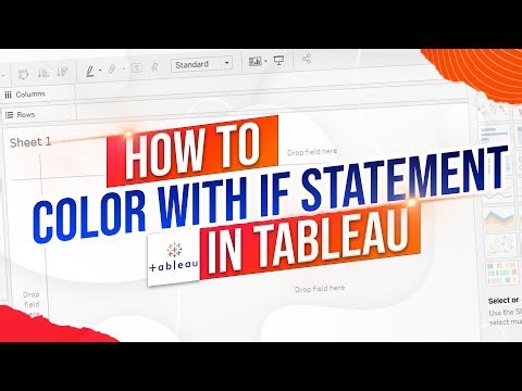 Use if Statement for Conditional Coloring in Tableau