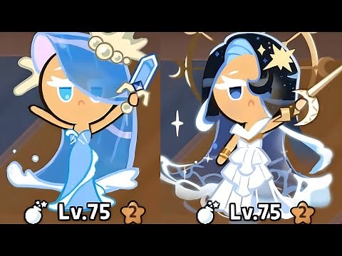 Sea Fairy Legendary and Default Costume Voicelines Comparison I Cookie Run Kingdom