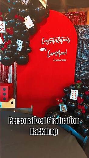 Easy Personalized Graduation Display with Cricut Magic