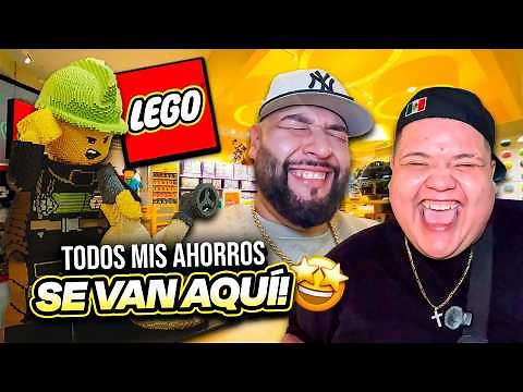 ¡Nueva MEGATIENDA LEGO más grande de México! 🇲🇽😱 Hay piezas de $10,000 💸 Gasté todo 🤯 - La Marraniza