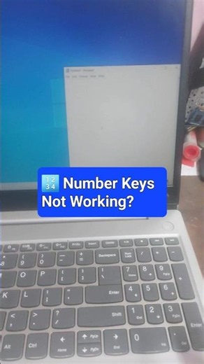How to Turn ON Num Lock on Lenovo Laptop | Number Keys Fix