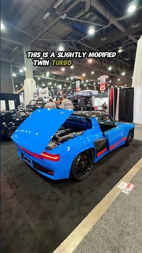 Twin Turbo LSX V8 Swapped Porsche 914