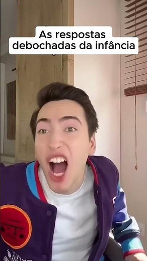 As respostas debochadas da infância😂😂