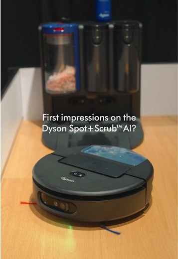 I think we made that first impression count. Presenting, the Dyson Spot Scrub™ AI robot vacuum cleaner. #DysonSG #DysonSpotScrubAI #CleanTok #TechTok