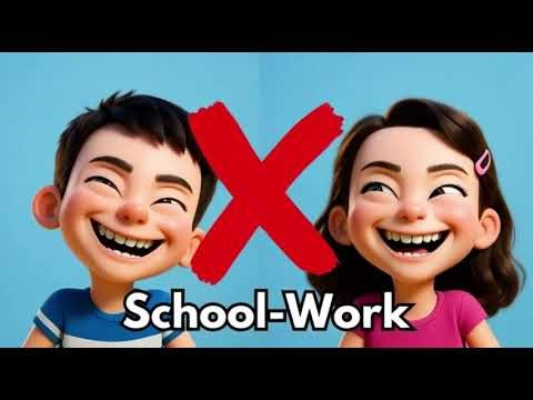HOME-WORK 😂📚 | Funny School Poem for Kids | Classroom Comedy Song