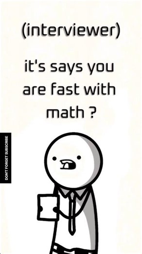 I’m fast at math, not good at it! 😂 #Shorts#trending #memes #funny #comedy #2danimation #shotsvideo