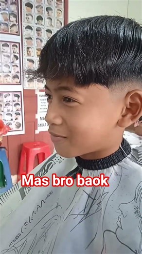 gas ..... potong rambut randu kuning🙏