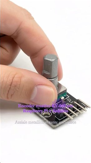🔄 Modulo Rotary Encoder KY-040 compatibile con Arduino e Raspberry Pi