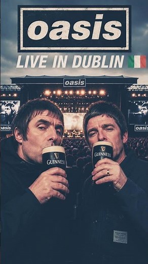 oasis wonderwall croke park live 25 #oasis