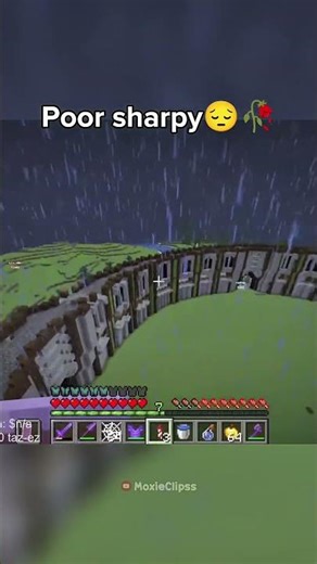why is jude so mean to sharpness?😔🥀 #minecraft