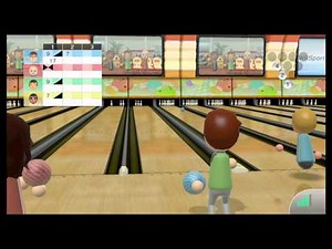 Wii Sports Club initial start and online bowling.