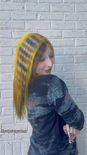 How to Color Wig: Yellow Animal Print Transformation with Satire | Pulp Riot With Emily Velasco