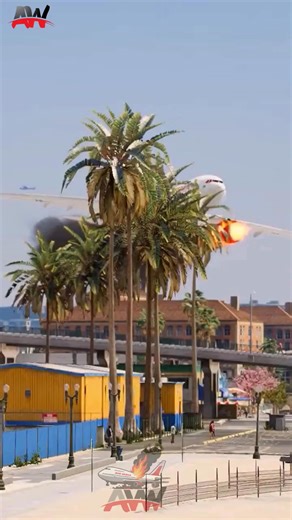 163K views · 932 reactions | HighStakes Beach Landing Dramatic Plane Engine Fire Emergency Caught on Camera | Airplane World | Facebook