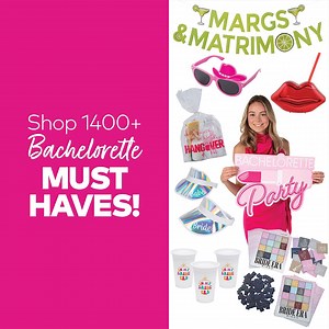 Budget-friendly ways to celebrate the bride-to-be! https://bit.ly/4m7OAsi | Oriental Trading Company | Facebook