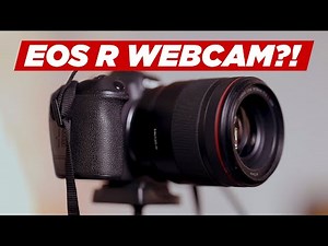 How to use EOS R as WEBCAM! Canon EOS Webcam Utility (FREE!!!)