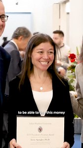 We’re thrilled to announce that Professor Jamie Spangler has received the 2025 President’s Frontier Award, one of Johns Hopkins University’s most prestigious honors. Internationally recognized for her pioneering work in molecular immunoengineering, Spangler’s research is advancing new therapies that could transform the treatment of cancer, autoimmune diseases, and beyond. This award comes with $300,000 in flexible research funding to further propel her groundbreaking discoveries. https://bit.ly/