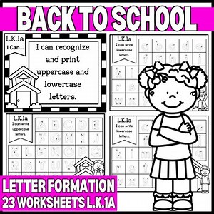 Alphabet Tracing Worksheets | Letter Formation & Writing Practice | Kindergarten