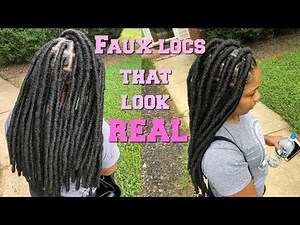 Easy Realistic Faux Locs