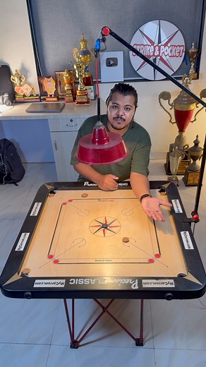 Center Hook Easy Carrom Shot Tutorial Art of Accurate Pocketing in Carrom Course : http://www.strikeandpocket.com Carrom Online Shop https://www.mycarrom.com WhatsApp number 918898757038 Direct chat http://wa.me/ 91889875 | Strike And Pocket