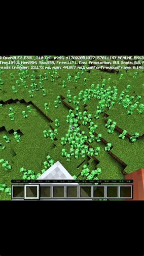 herobrine vs 100000 creeper