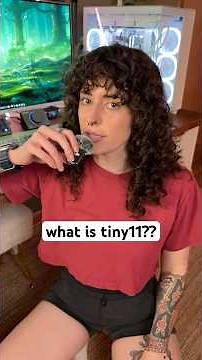 Is Tiny11 the Operating System You Never Knew You Needed? #shorts #pcbuild #windows