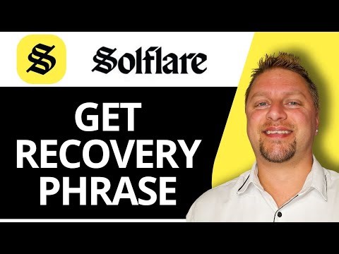 How to Get Recovery Phrase on Solflare Wallet | Solflare Wallet Tutorial 2026