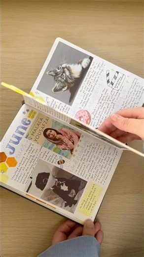 June bullet journal flip through 📖✨