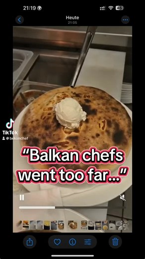 The Famous Balkan Cevapi Bomb in Kajmak From grill to pan to oven —...