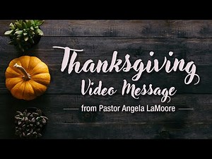 God's Abundance - A Thanksgiving Message