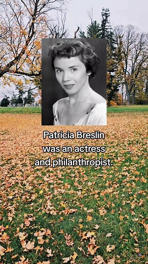 Patricia Breslin was an actress and philanthropist. A noted television performer of the 1950s and 1960s, she left her own career behind when she married pro football owner Art Modell. She made her small screen debut in 1949 as Juliet in a