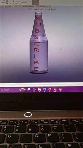 Bottle Design In SOLIDWORKS 2025/2026 #fypシ #solidworks #solidworksassembly #solidworkssoftware #fyp