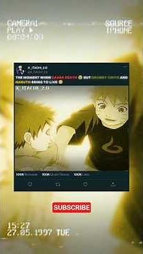 Gaara's Death 🥺😭 | #ytshorts #naruto #anime #viralshorts