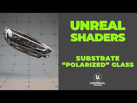 How to Make "Polarized" Iridescent Glass in Unreal Engine 5 | Substrate Materials Tutorial
