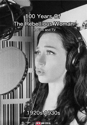 This is a very brief (and at times hyperbolic) overview of the history of the “rebellious woman” voice trope in American film and tv history that references performances by actors who look like me, as those are the only ones appropriate for me to depict and offer commentary on. #film #filmanalysis #movies #tv #animation