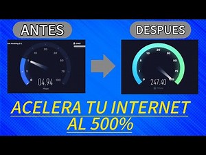 Cómo ACELERAR tu INTERNET al MÁXIMO de tu PC ✅️ (Guía Definitiva 2025)
