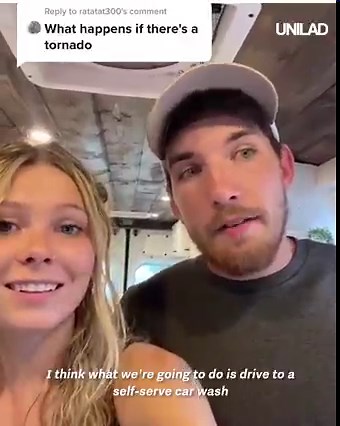 This couple have been using TikTok to show their unique solutions for everyday tasks while living in a van 🚐 | UNILAD