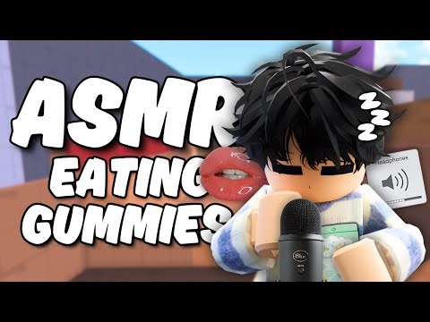 Roblox ASMR ~ eating small gummies (mouth sounds) 🍭