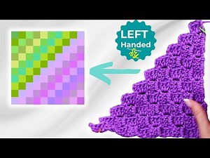 How to Decrease into a Square in C2C Left Handed!