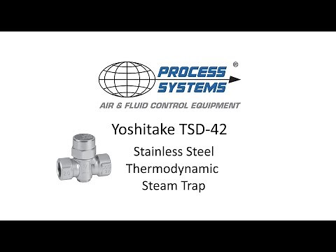 How a Thermodynamic Steam Trap works