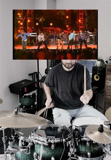 Early 2000s NSYNC 'Bye Bye Bye' Drum Cover
