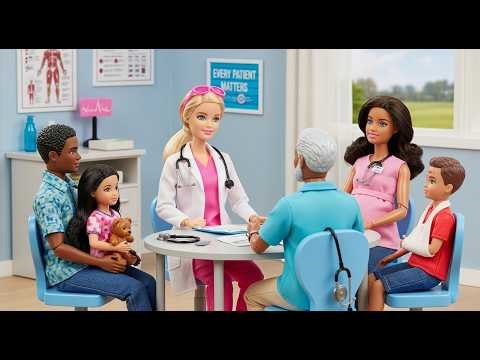 Barbie Nurse Hospital Adventure – Kids Toy Story,