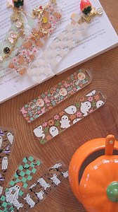 Did I mention that Halloween decals are back in stock? ❤️❤️ Get up to 30% off on UV DTF decals with automatic discount! Many more decals designs will be added next week, stay tuned 💕 (Decals & bookmark blanks linked in bio!) #diybookmark #booklover #booknerd #bookaddict #diycrafts #craftymom | Caluya Design.