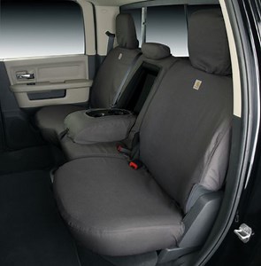 Covercraft Carhartt SeatSaver Custom Seat Covers - Second Row - Gravel Covercraft Car Seat Covers CC