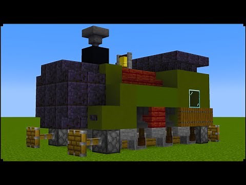 How To Make a Sleeper Train In Minecraft | City Tutorial