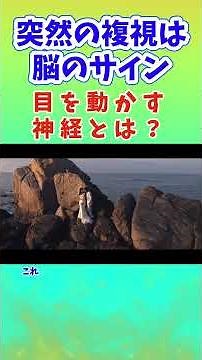 突然の二重視は脳のサイン 目の症状に神経と血管が隠れてる