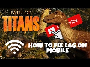 HOW TO FIX LAG ON PATH OF TITANS ❗Mobile Version [#xPinky]