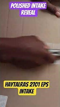 Polished Intake Reveal #automobile